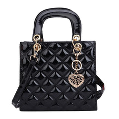 Diamond Stripe Women Handbag Female Luxury Designer Crossbody Bag