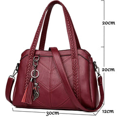 women Luxury Handbags for Women Leather Bag High Quality Sheepskin Female Shoulder bags