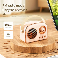 Retro Bluetooth small speaker 5W mini audio high volume high sound quality card enterprise with hand