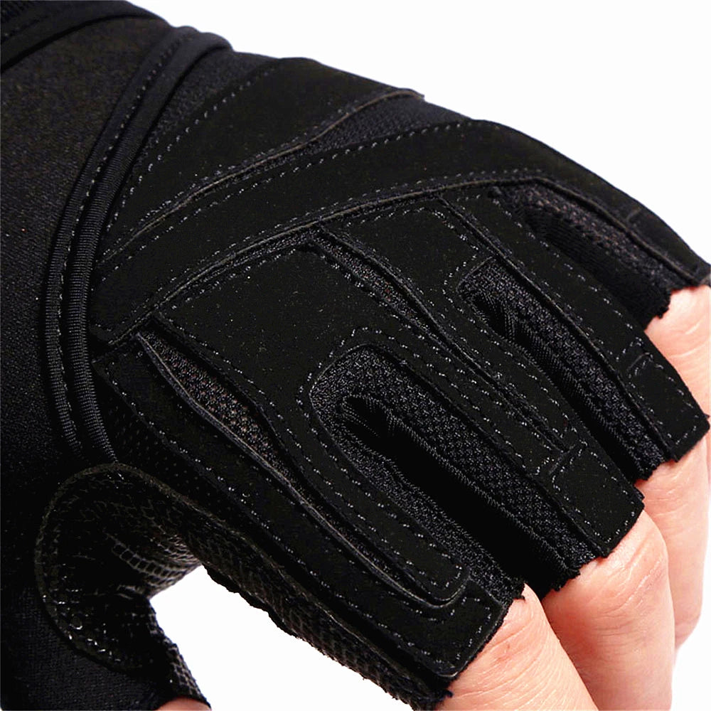 Silicone Fitness Gloves Bodybuilding Weightlifting Dumbbell Training