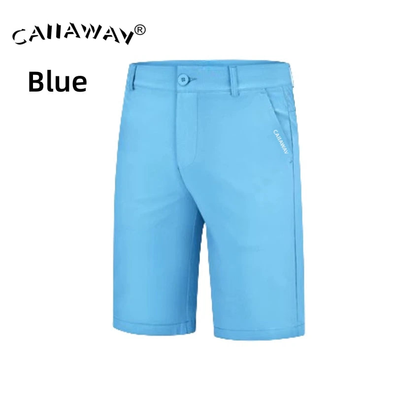 CAIIAWAV Golf Men's Shorts Summer Refreshing Breathable Comfortable Cotton Casual Clothing Sports