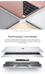 MacBook Laptop 12 inch HD 5300 CPU/8GB RAM/256GB SSD Intel Core Retina Ultra Thin Laptop Original Genuine WIFI+Bluetooth