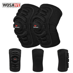 WOSAWE Elbow and Knee Pads Mountain Bike Cycling Protection Set Kneepad Dancing Knee Brace Support Gear MTB Eblow Knee Protector