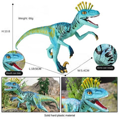 OozDec Carnivorous Eoraptor Archaeopteryx Dinosaur Toy Children Boy Simulation Solid Model Wild Animal Model Jurassic World