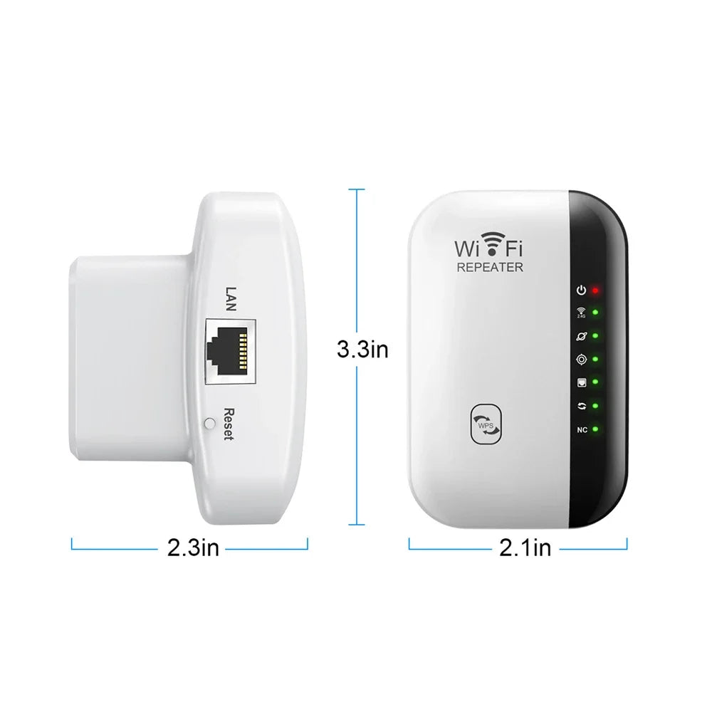 300Mbps Wireless WIFI Repeater 2.4G Router Wifi Range Extender Wi-Fi Signal Amplifier for PC