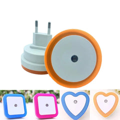 Wireless LED Night Light Sensor Lighting Mini EU/US Plug Night light Lamp