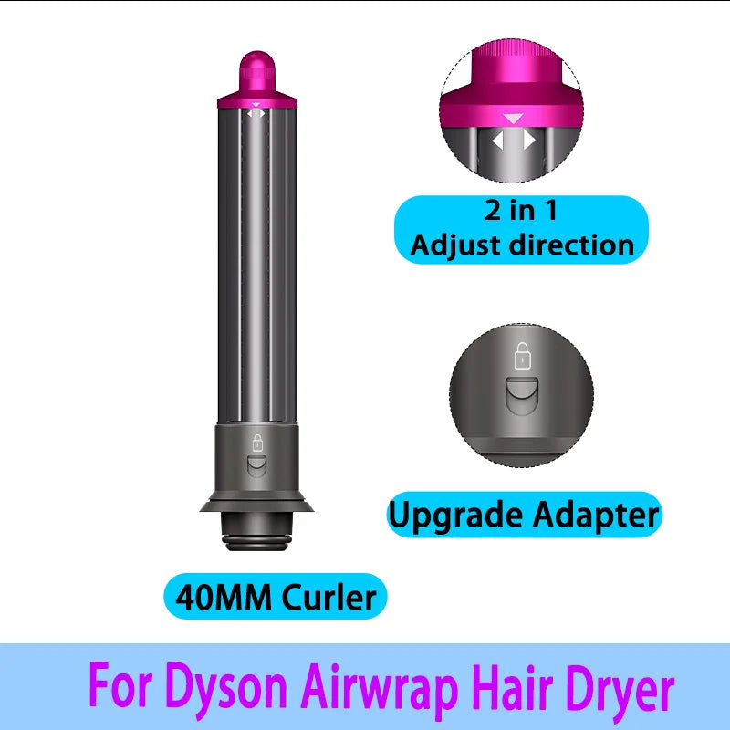 Supersonic Hair Dryer Curling Attachment 5in1 For Dyson Airwrap Automatic Hair Curler