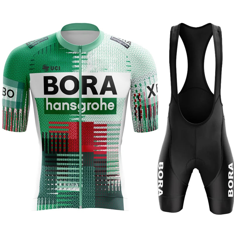 Cycling Clothes Man Summer 2024 Men's Clothing UCI BORA Bicycle Jersey Bike Mtb Male Sports Professional Shirt Jumper Bib Suit