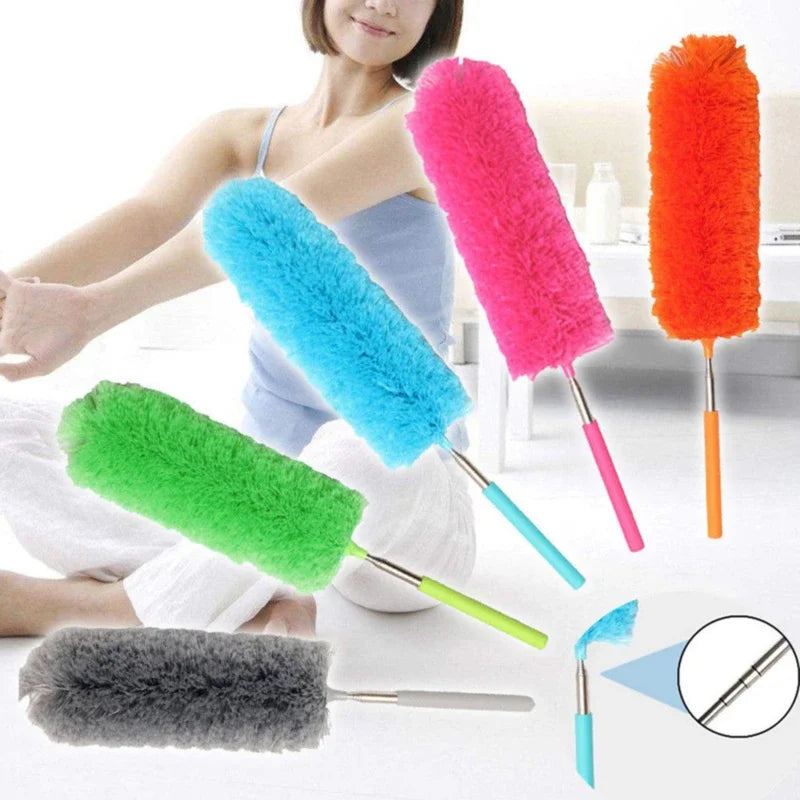 Microfiber Duster Brush Extendable Hand Dust Removal Cleaner Anti Dusting