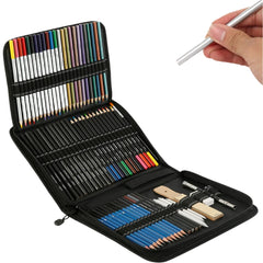 Drawing Pencils Set Colored Pencil and Sketch Pencils Drawing Kit Charcoal Oil Colored Pencil For Students Painting Art Supplies