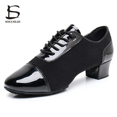 Men Children Latin Salsa Dance Shoes