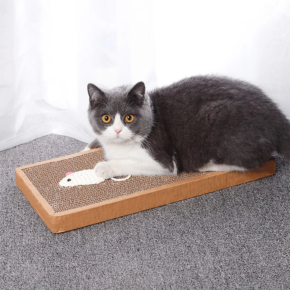 Pet Cat Scratching Board Cat Cardboard Mat Scraper Grinding Claw Toys for Cat Scratcher Cat Furniture Protector Cat Accessories