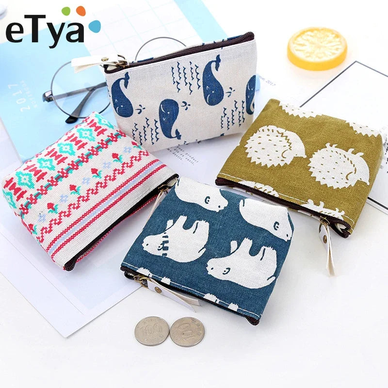 Fashion Coin Purses Women Wallet Small Cute Credit Card Holder Key Money Bags for Ladies Purse Kids Children Zipper Pouch