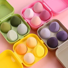 1/4/6 Pcs Make Up Sponge Cosmetic Puff Professional Makeup Sponge