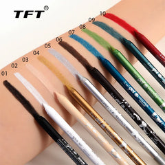 Waterproof Eyeliner Gel Pen Colourful Cosmetic Pigmented Make up Eyeliner Pencil