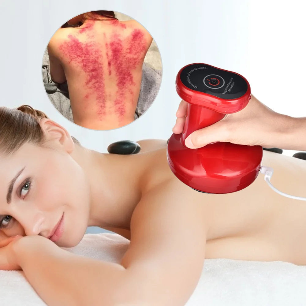 Electric Guasha Scraping Massage Cupping Body Massager