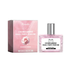 Women Body Perfume Spray Lychee Scent Floral Natural Fragrance Long Duration Exude Feminine Charm Midnight Rose Angel Aroma Oil