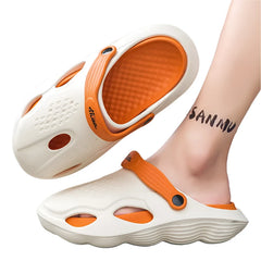 Summer Men Slippers Platform Outdoor Sandals Trend Clogs Beach Slippers