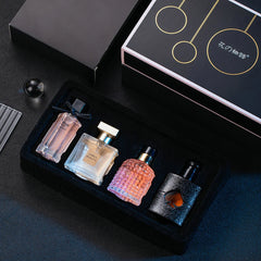 Gift Box Four Piece Set Women Perfume Spray