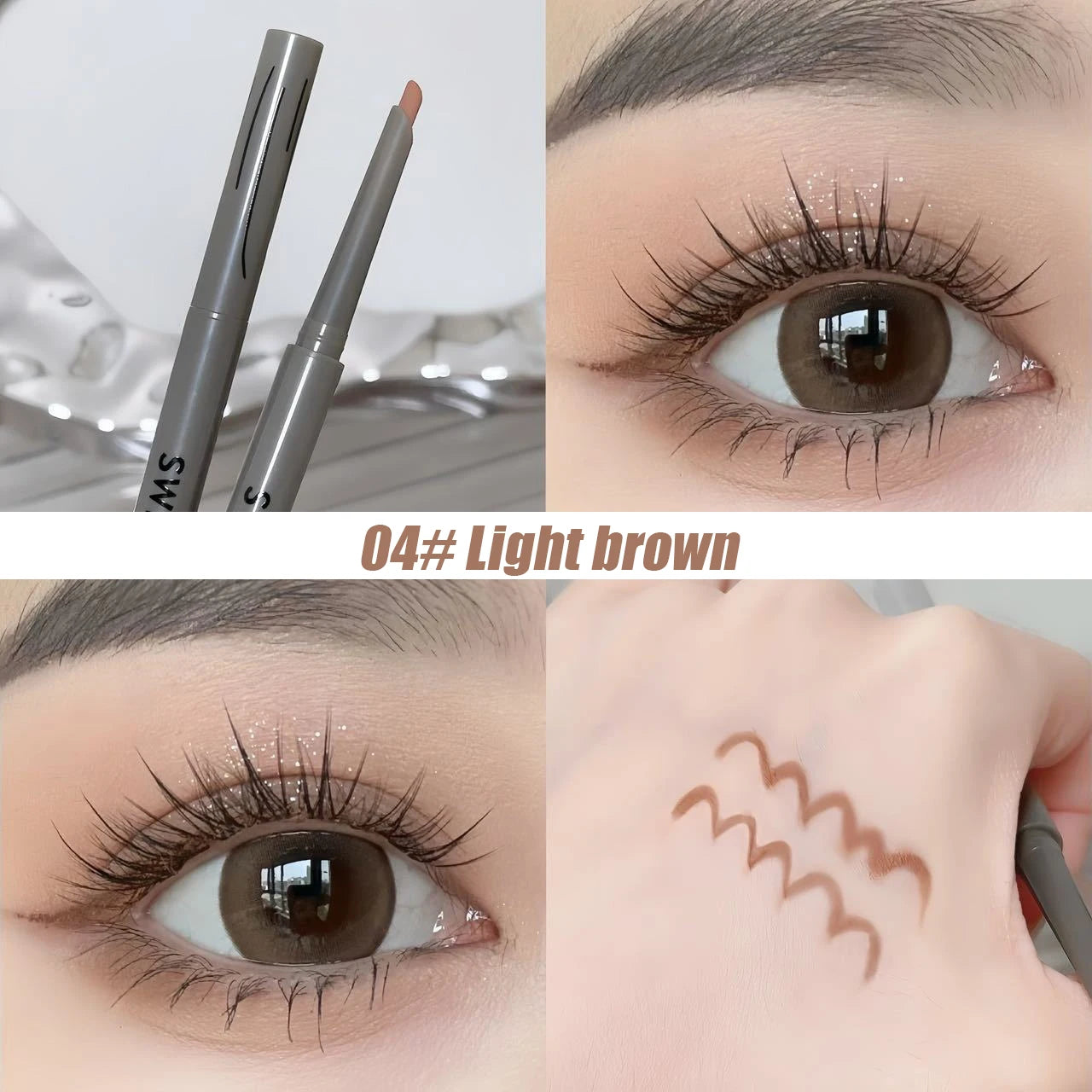 Silky Long-lasting Eye Liner Pencil  Eyeliner Pen