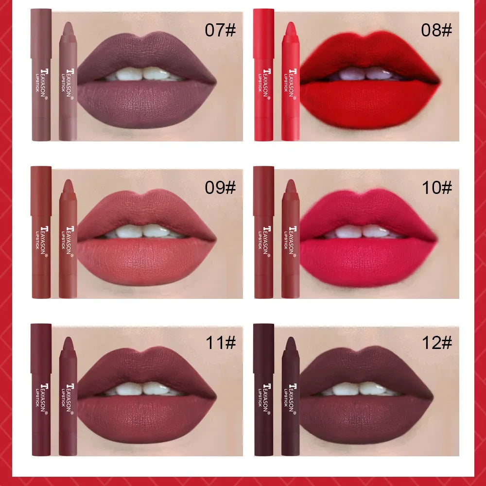 Velvet Lip Glaze Waterproof Lasting Moisturizing and Not Easy To Fade Lip Gloss Lipstick