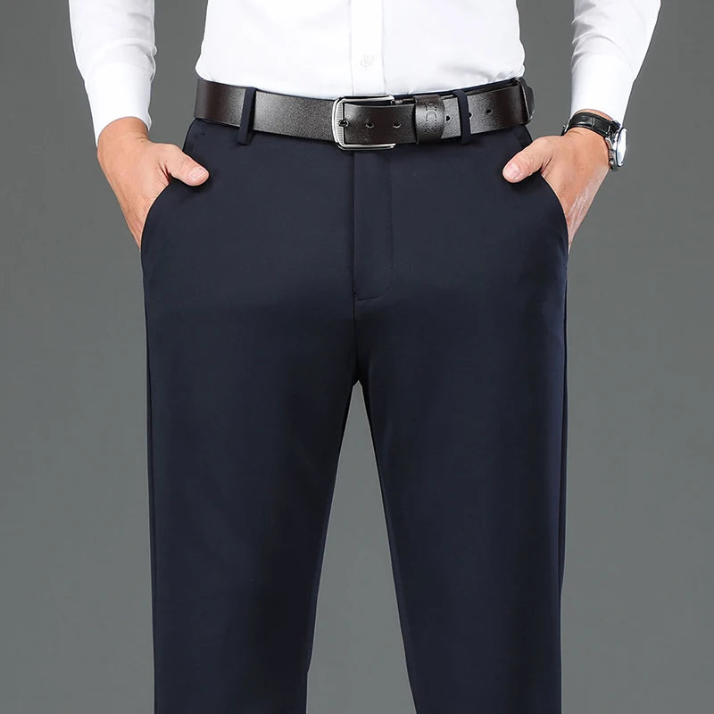 New Men's Business Casual Suit Pants