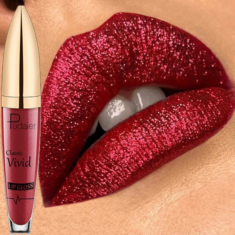 Long Lasting Diamond Matte To Shimmer Metallic Liquid Lipstick