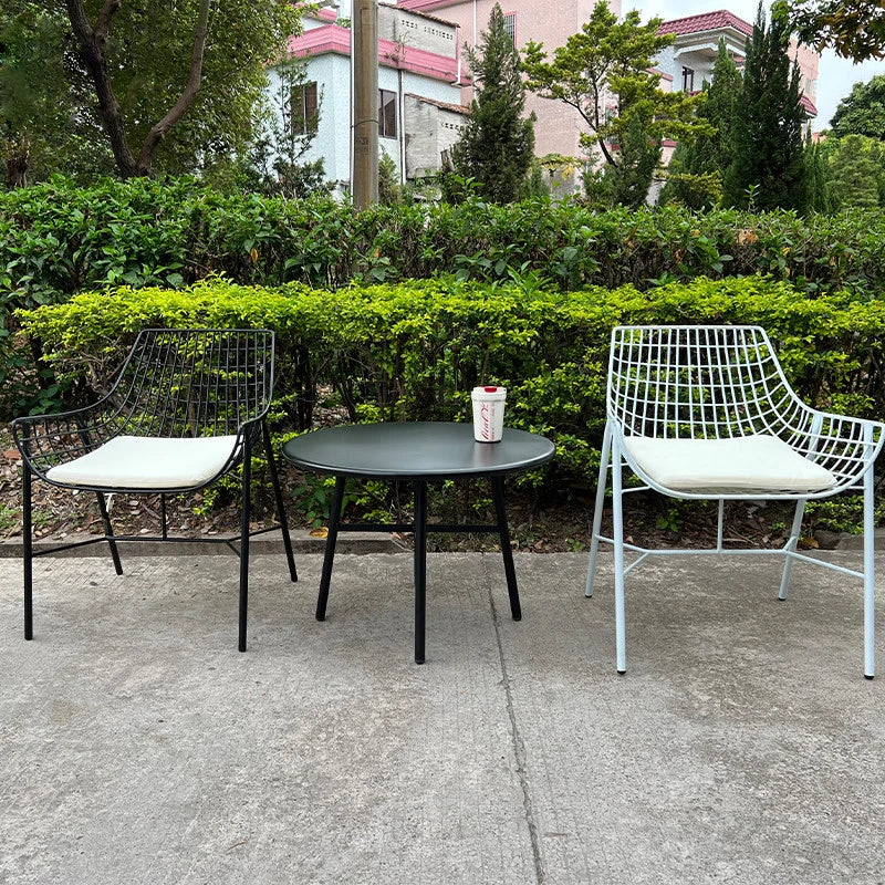 Outdoor tables and chairs, courtyard sales department, sun protection, outdoor milk tea shop, villa café, balcony