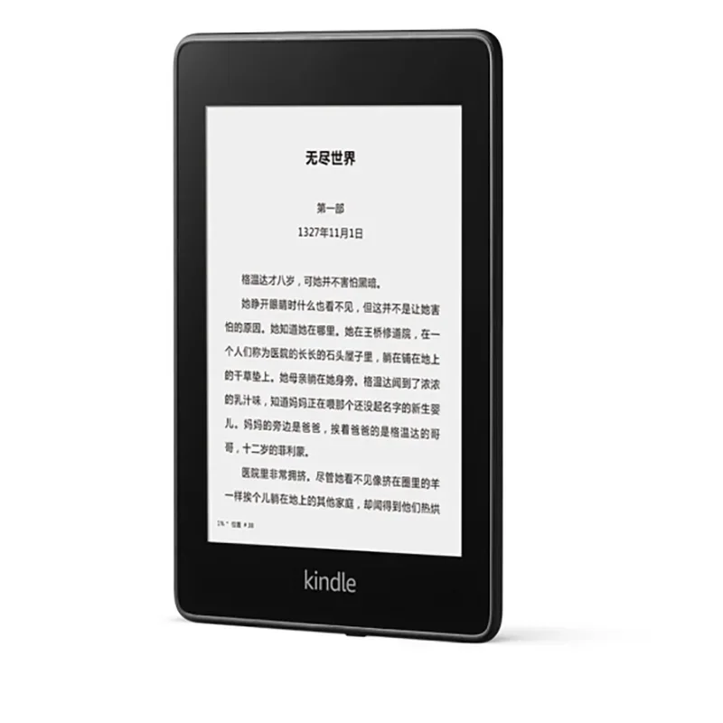 Kindle Paperwhite4 Black 32GB eBook e-ink Screen WIFI 6"LIGHT Wireless Reader With built-in backlight e-Book Reader