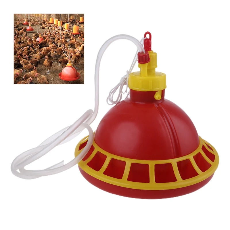 Chicken Feeder Poultry Automatic Water Dispenser for Chickens Ducks Geese Birds Home Supplies