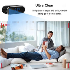 Mini Camera Clock Full HD 1080P WIFI Control Night Vision View