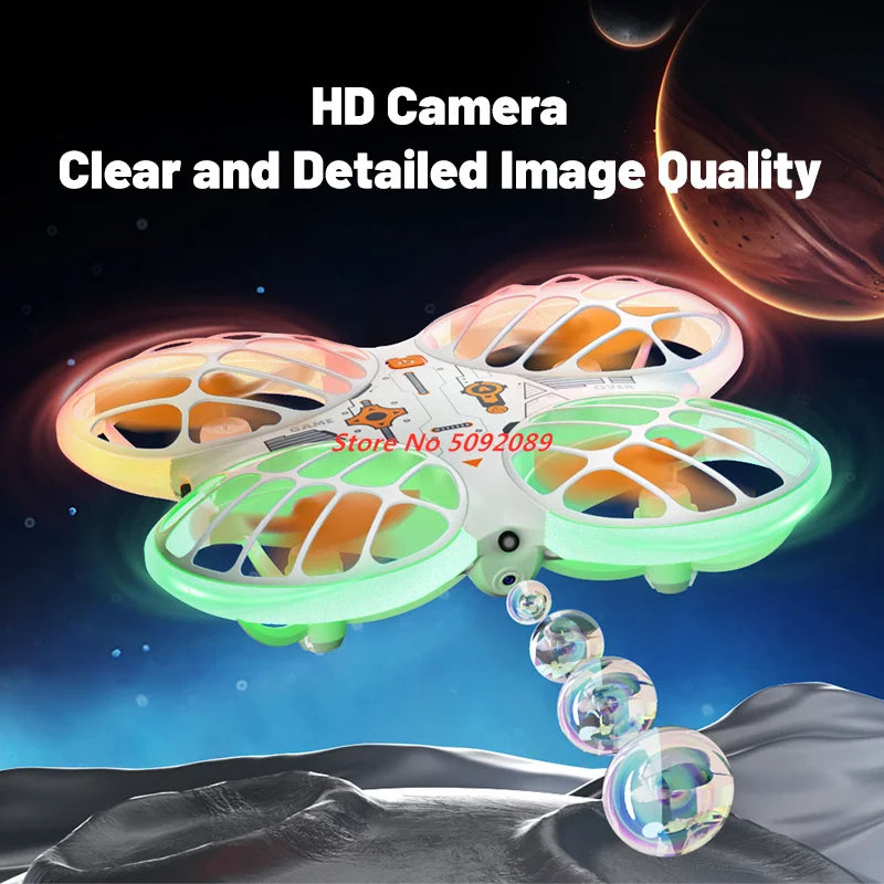 Intelligent Obstacle Avoidance Drones With 4K HD Camera Mini Drone Led Light Foldable Quadcopter Dron Toy