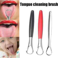 Tongue Scraper Cleaner For Adults Stainless Steel Tongue Cleaning Tools