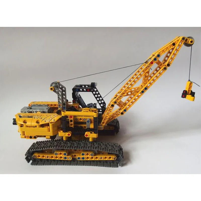 MOC-113050 Crawler Crane Assembly Splicing Building Block Model • 587 Parts Building Block Adult Kids Birthday Custom Toy Gift