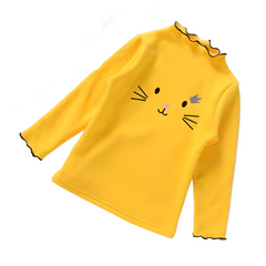 Girls Long Sleeved T Shirt Kids Cartoon Top