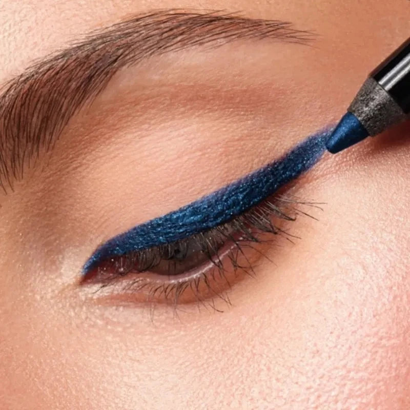 Long Lasting Eyeliner Pencil Colourful Pigment Waterproof Blue Black White Color Gel Eye Liner Pen