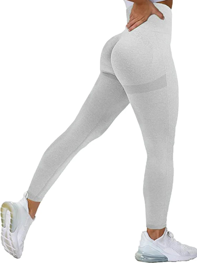 Women Seamless Workout Leggings High Waist Push Up Leggings Ladies Legging