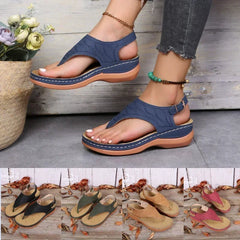 Women Sandals Summer Shoes Open Toe Platform Lightweight Shoes