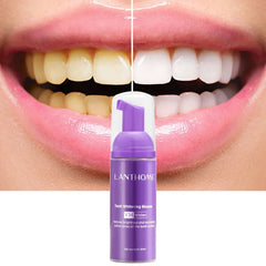 50ml V34 Mousse Toothpaste Teeth Whitening Removing Yellow Teeth Cleaning Tooth