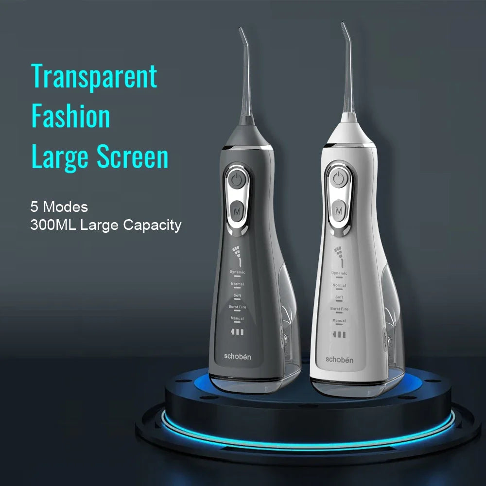 Oral Irrigator tooth scaler 5-speed adjustment Water Flosser Portable Dental Water Jet