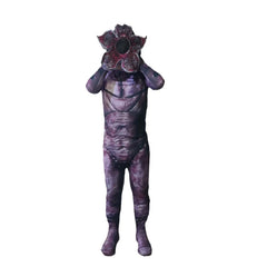 Demogorgon Costume for Adult Halloween Scary Cosplay Flower Monster Jumpsuit Dress Carnival Easter Purim Adult Fancy Dress