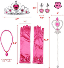 Girl Birthday Decorations Pink Princess Dress Up Costume