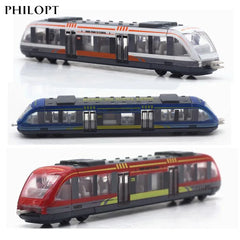 Simulation Alloy Metal High Speed Rail Diecast Train Toy Model Educational Toys Boys Children Train Alloy Model Car Toys Gift