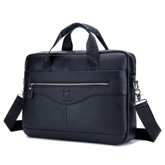 New Real Leather vintage men's messenger bag/casual Business bag Fashion cowhide male commercial briefcase