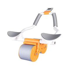 Automatic rebound elbow support for abdominal wheels, flat support for abdominal muscles, fitness equipment for home use