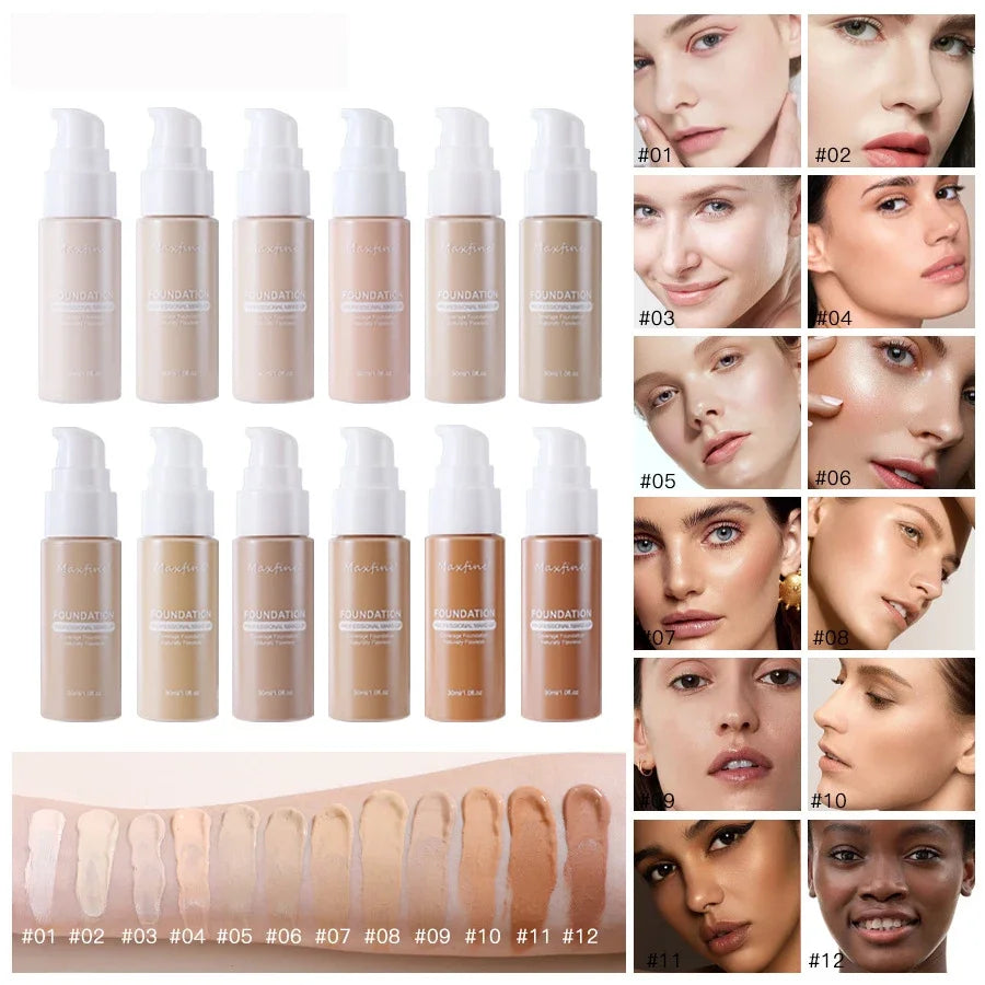 Liquid Foundation Effective Concealer Matte Liquid Foundation