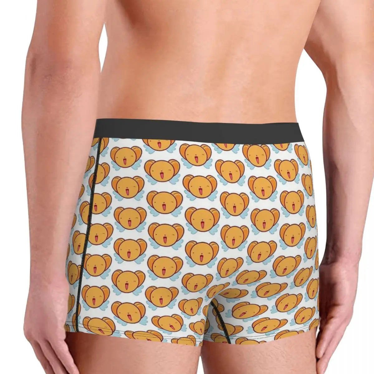 Kero, CardCaptor Sakura Card Captor KINOMOTO SAKURA Anime Underpants Breathbale Panties Man Underwear Print Shorts Boxer Briefs