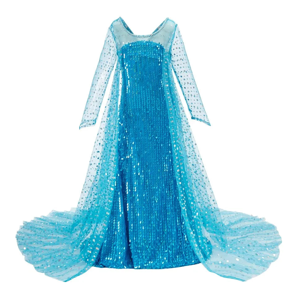 Costume Kids Halloween Cosplay Princess Dress