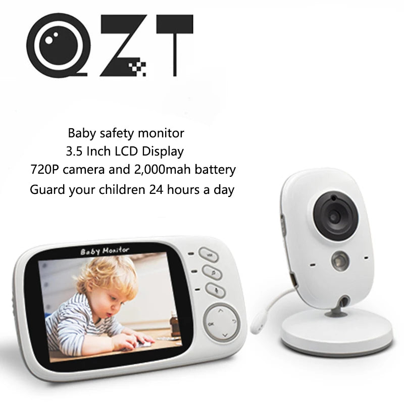 Video Baby Monitor 3.2 Inch LCD Screen Night Vision Surveillance Security Camera