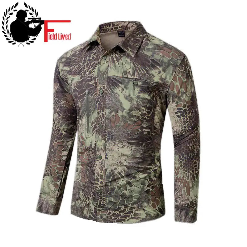 Military Style Tactical Shirt